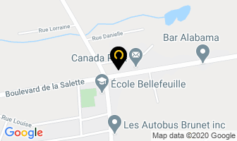 Le Carrossier C T in Saint-Jérôme map
