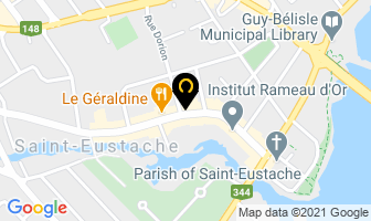 Le Centre Aish in Lebel-sur-Quévillon map