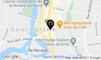 Le Coin Alpha in Saint-Jérôme map