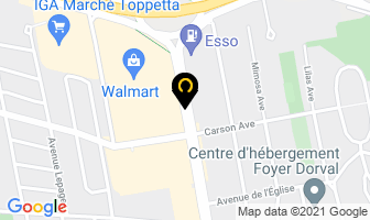 Le Commerce International Inc in Dorval map