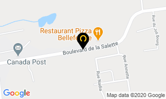 Le Comptoir A Pizza Bellefeuille in Saint-Jérôme map