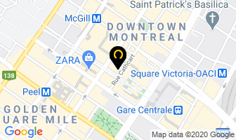 Le Cordonnier Centre Eaton in Montreal map