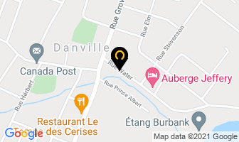 Le Coup De Pouce in Asbestos map