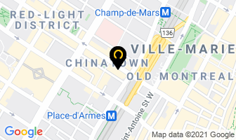 Le Cristal Chinois in Brantford map
