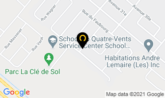 Le Doigt T in Drummondville map