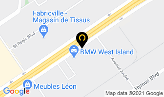 Le Fitness Loft in Dorval map