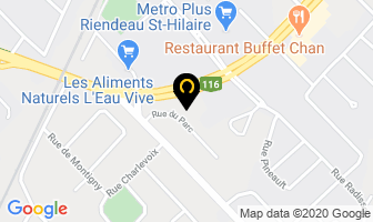 Le Grenier in Whistler map