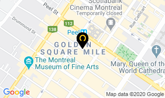 Le Mystique in Montreal map
