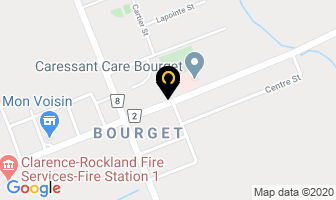 Le Partage De Bourget in Clarence-Rockland map
