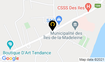 Le P&eacute;dalier in Cap-aux-meules map