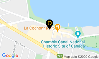 Le Petit Detour in Chambly map