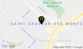 Le Pied D'estale in Saint-Sauveur map