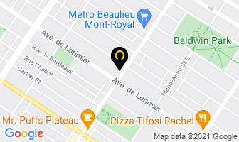 Le Placard Caf&eacute; in Brantford map