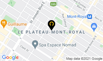 Le Plateau-Mont-Royal in Brantford map