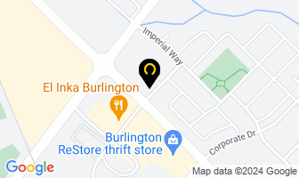 Le Prestige Medi Spa in Burlington map