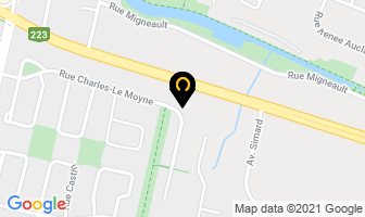Le Pro De L'abri D'auto in Chambly map