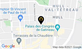 Le Quick Pick in Gatineau map