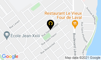 Le Relais Du Quartier De St-Vincent De Paul in Laval map