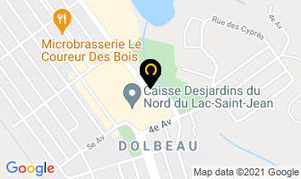 Le Site in Dolbeau-Mistassini map