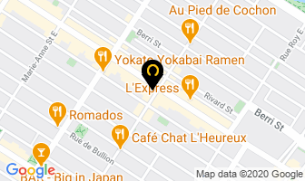 Le Spot St-Denis in Brantford map