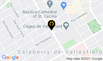 Le Tourbillon in Salaberry-de-Valleyfield map