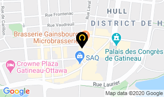 Le Troquet in Gatineau map