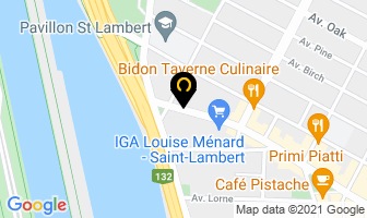 Le Victoria in New Glasgow map
