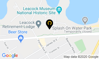 Leacock Care Centre in Orillia map