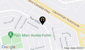 L'&eacute;cole Danse De Lyne Enr in Laval map