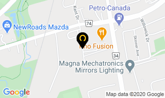 Leader Laminators in Newmarket map