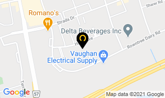 Leader Plumbing And Heating in Vaughan map