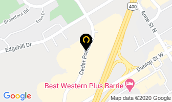Leading Edge Roofing & Renos in Barrie map