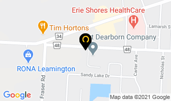 Leamington Equipment Rentals in Leamington map