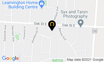 Leamington Heights Apartments in Leamington map