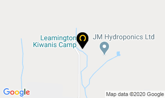 Leamington Kiwanis Camp in Kingsville map
