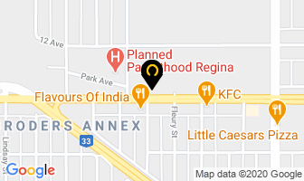 Learning Disabilities Association in Regina map