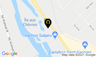 Lebeau Vitres D'autos in Saint-Georges map