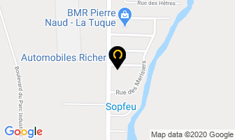 Lebeau Vitres D'autos in La Tuque map