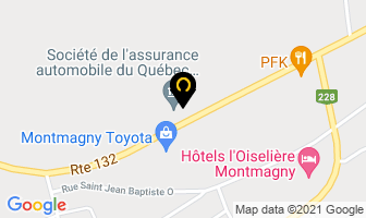 Lebeau Vitres D'autos in Montmagny map