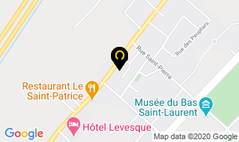Lebeau Vitres D'autos in Rivière-du-Loup map