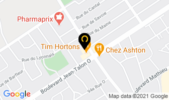 Lebeau Vitres D'autos in Ville de Québec map