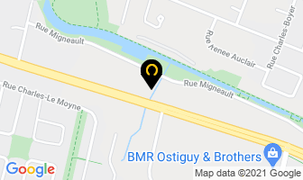Lebeau Vitres D'autos in Chambly map