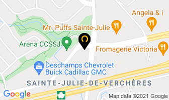 Lebeau Vitres D'autos in Sainte-Julie map