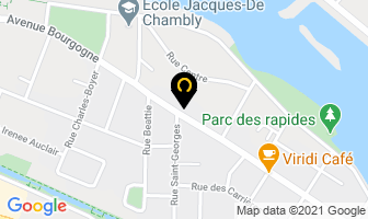 Leblanc Groupe Nic in Chambly map