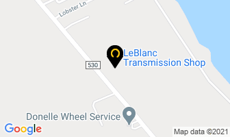 Leblanc Transmission Shop in Dundas map