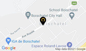 Leclerc Impression in Boischatel map