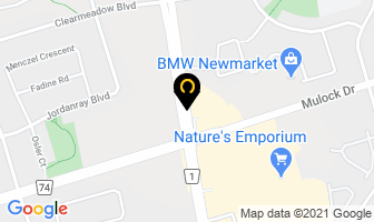 Ledgers Newmarket in Newmarket map
