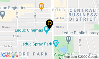 Leduc Beaumont Devon Primary Care Network in Leduc map