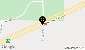 Leduc Beaumont Devon Primary Care Network in Yellowhead County map