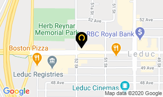 Leduc Foundation in Leduc map